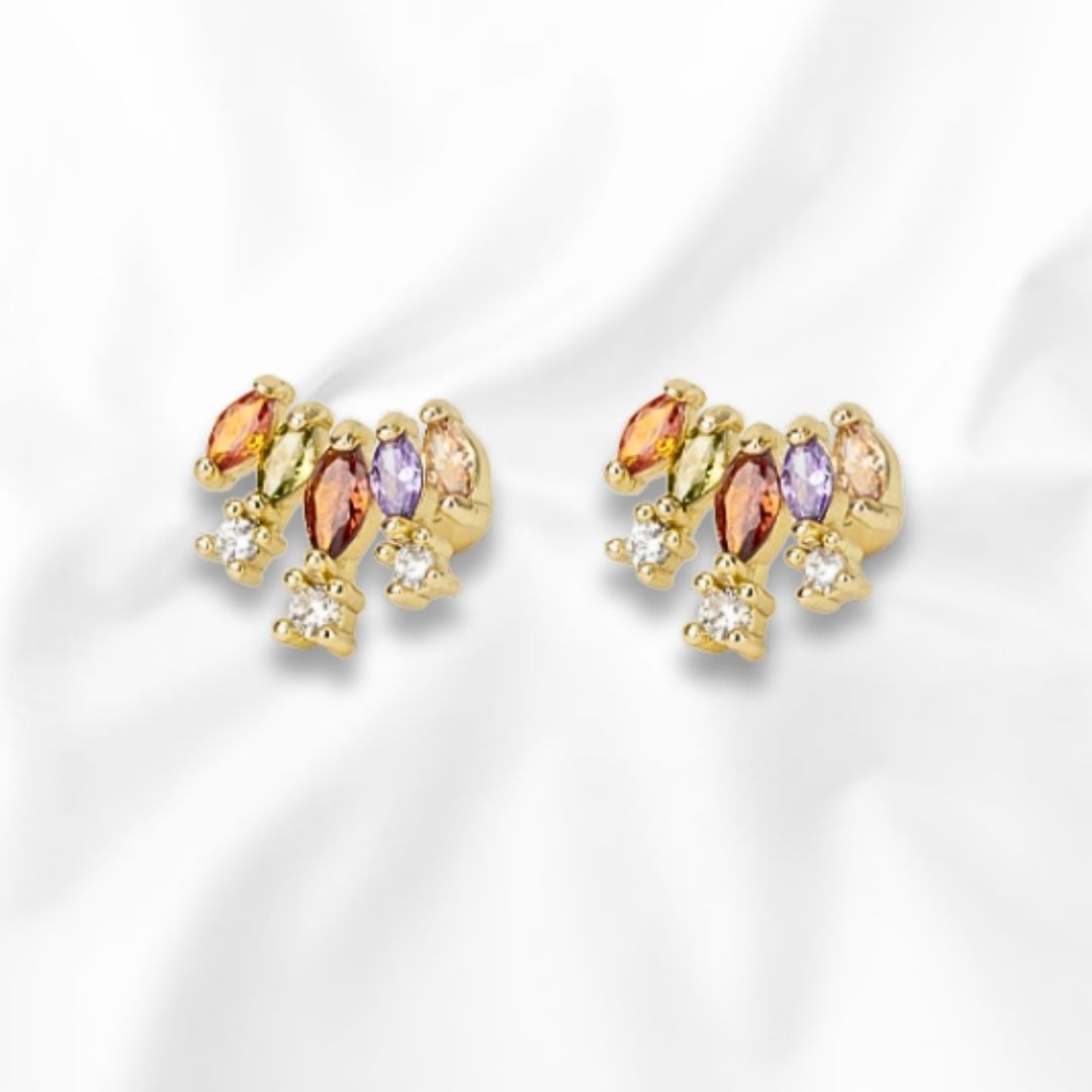 Arete Broquel Diseño de Corona